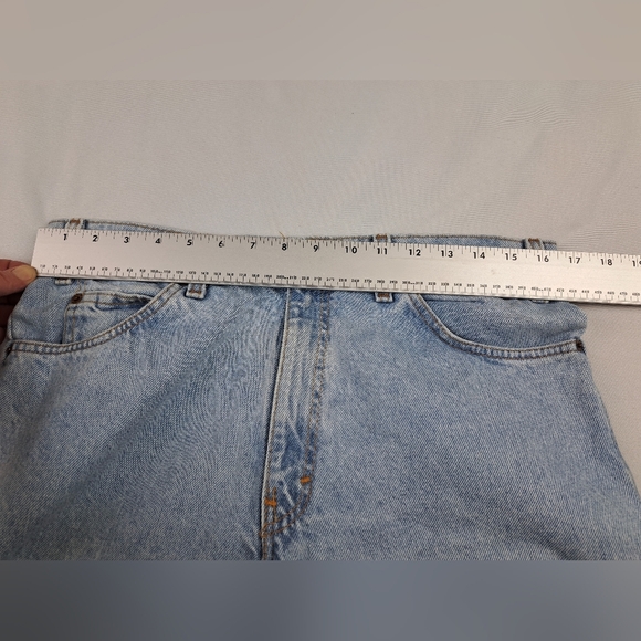 Vintage Orange Tab '96s Levi's 550 Relaxed Fit Tapered Leg W34 L32 - Picture 7 of 15